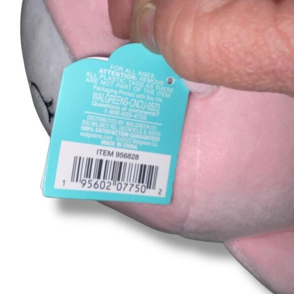 Hug Me Plush Dress Up Cat Narwhal Horn Glittery Pillow Embroidered Nursery 10" - Picture 10 of 12